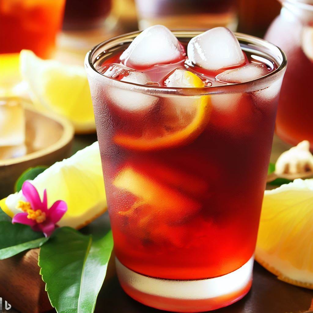 Iced Hibiscus Tea Flavor Chronicles Medium