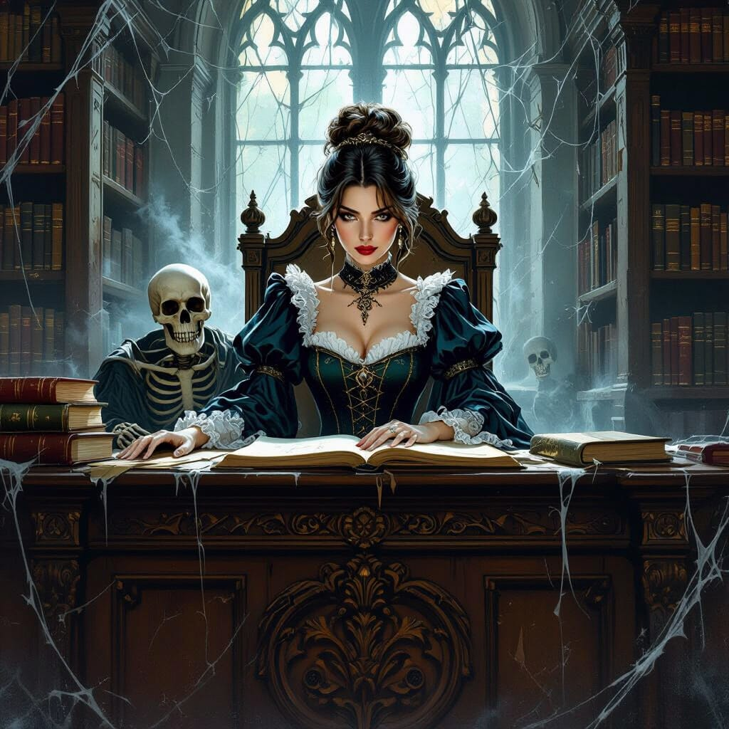 A Reason to Be Quiet: The Librarian Warlock