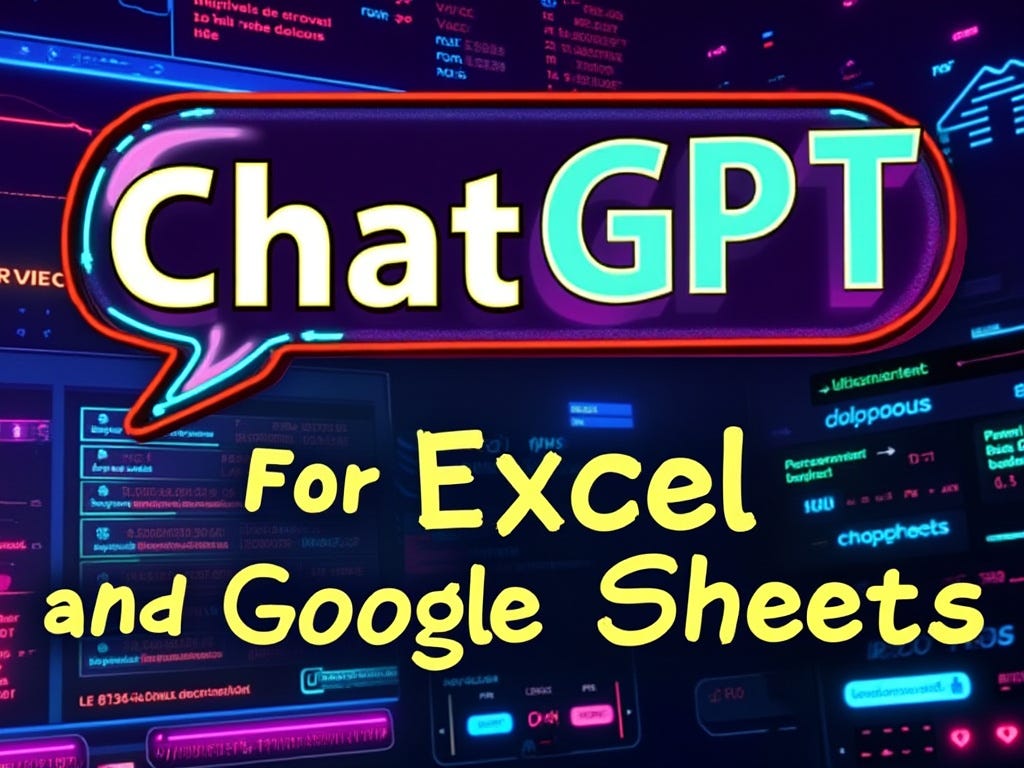 How to Use ChatGPT to Master Excel and Google Sheets (+ 10 Prompts ...