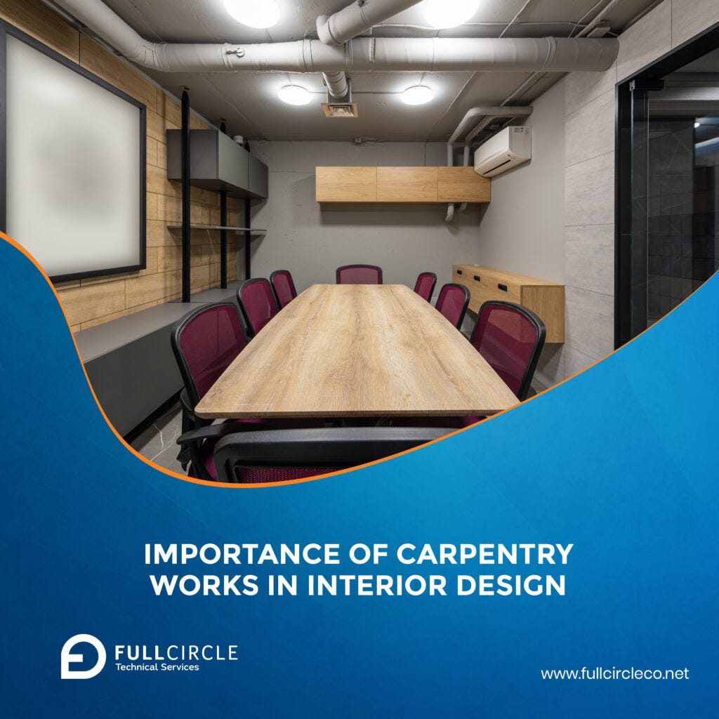 Importance of Carpentry works in Interior Design by Fullcircle Medium