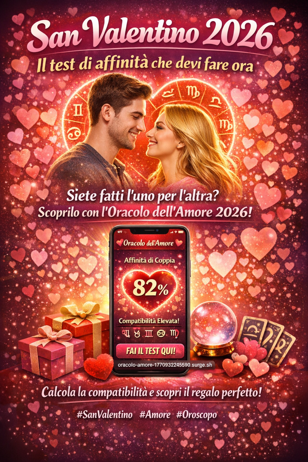 San Valentino 2026: Il test di affinità che devi fare ora