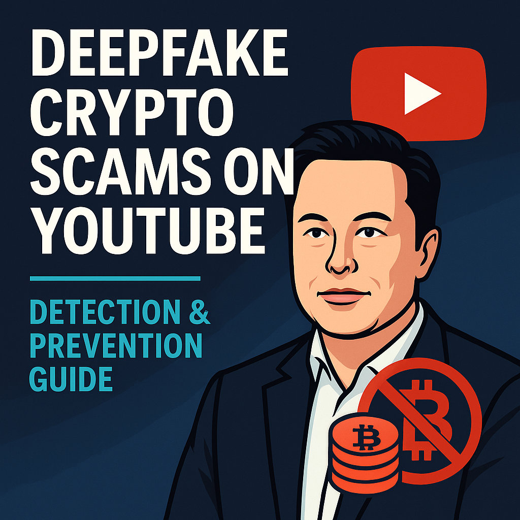 Deepfake Crypto Scams on YouTube: 2025 Detection & Prevention Guide | by  MintonFin | Medium