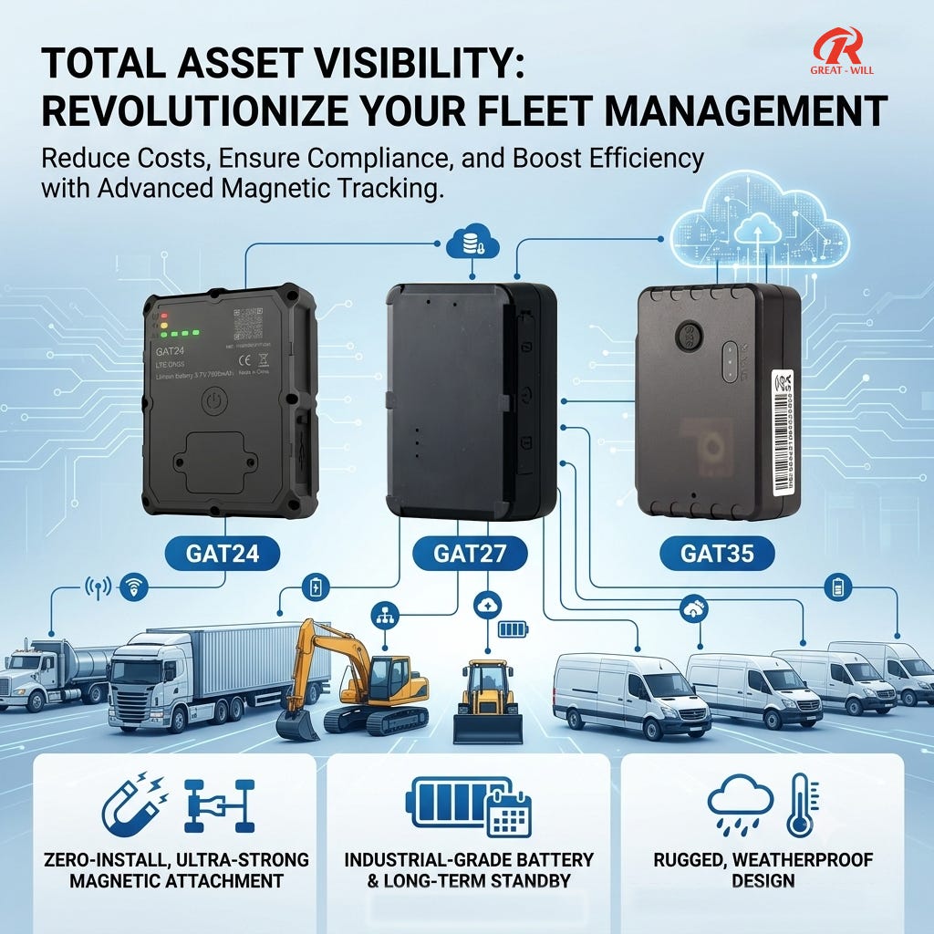 How Heavy-Duty Magnetic GPS Trackers are Revolutionizing Outdoor Industrial Asset Protection