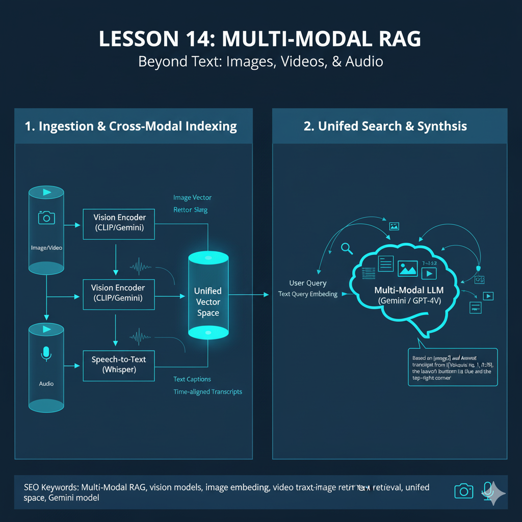 Lesson 14: Multi-Modal RAG (Images, Videos, and Audio) | by Nouman ...