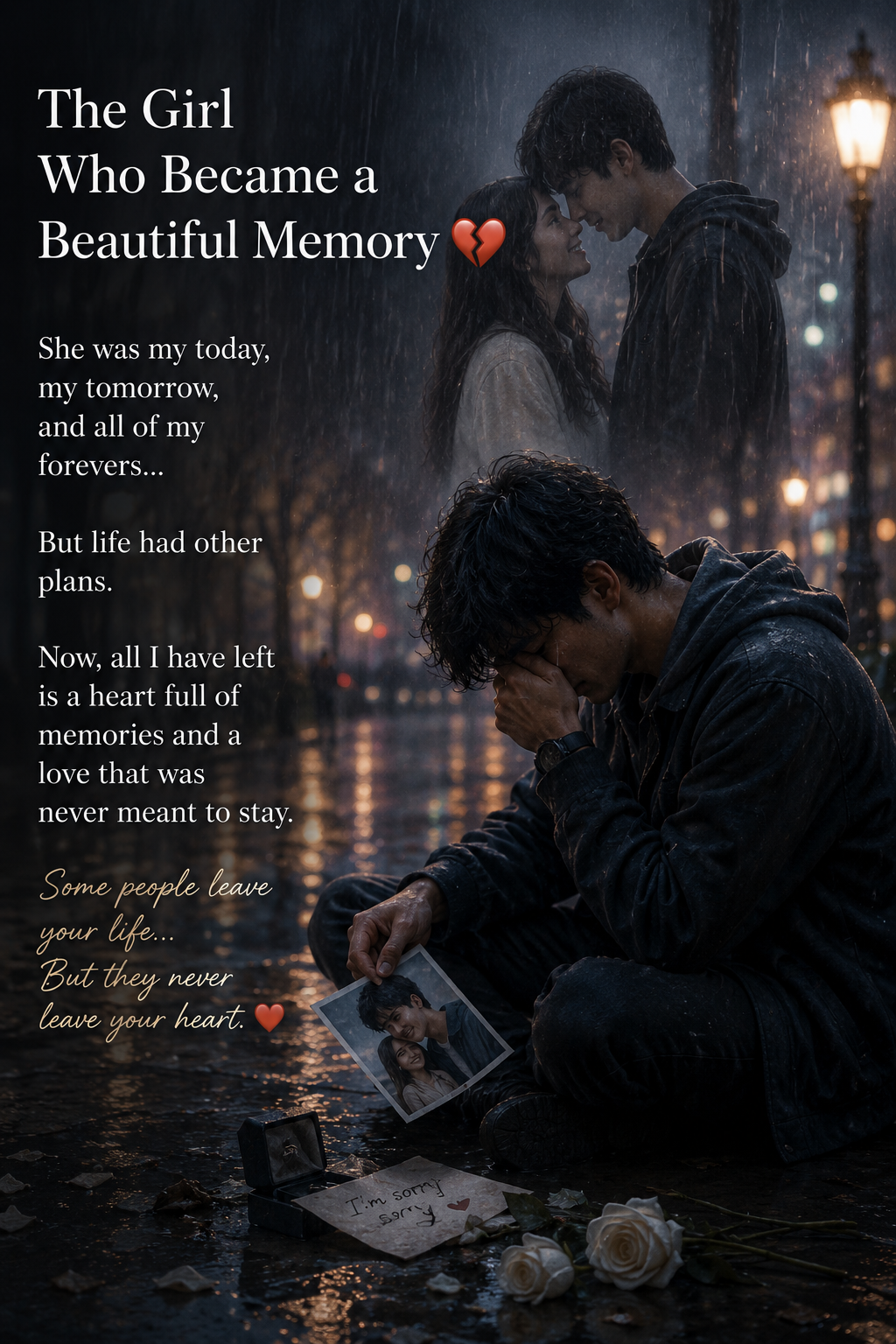 Title: The Girl Who Became a Beautiful Memory 💔 | Sad Love Story