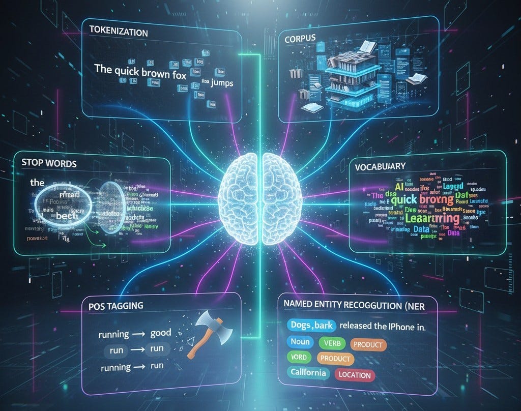 NLP Part 2-Breaking Down Language: Core Concepts & Techniques | by Dr ...