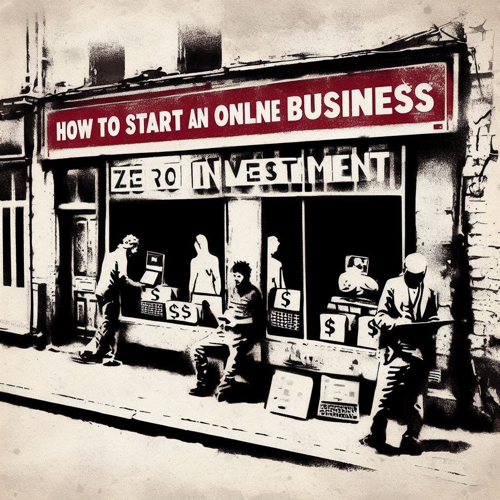 How to Start an Online Business with Zero Investment by Kevin Carlice