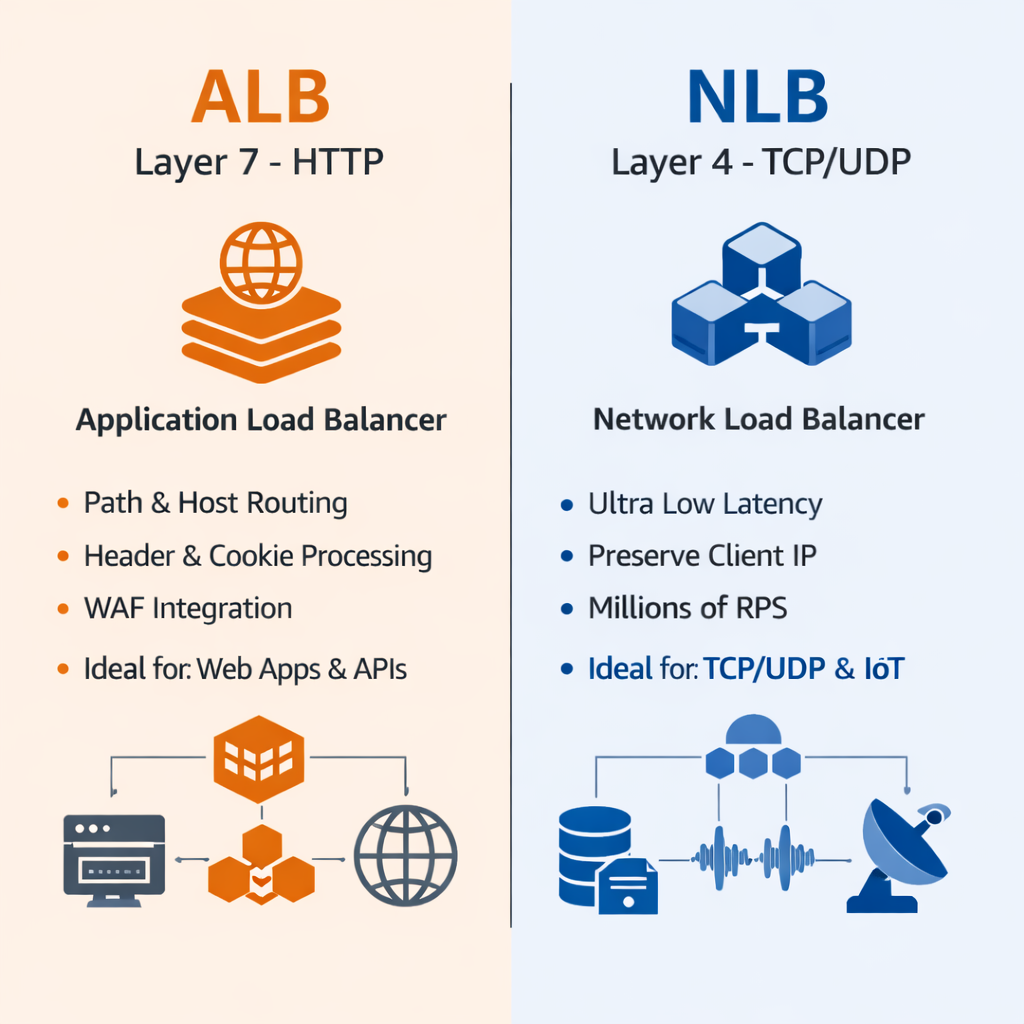 Self Learning: ALB vs NLB — I finally understood the real difference