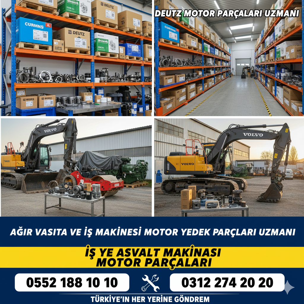 Yenimahalle Deutz Cummins Volvo ve Perkins Yedek Parça — 0552 188 10 10