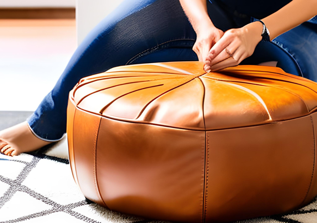 DIY Alert: How to Fill Your Moroccan Leather Pouf for a Custom Comfort  Experience | by Marrakechecrafts | Medium