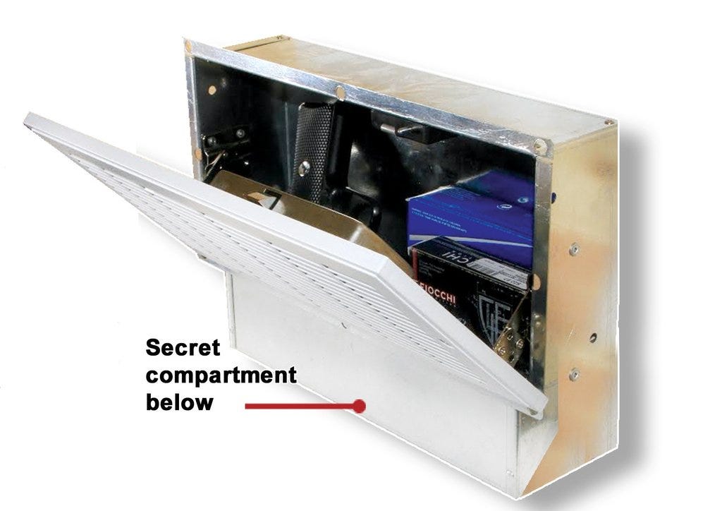 Hidden Safe Compartments Keep Your Valuables