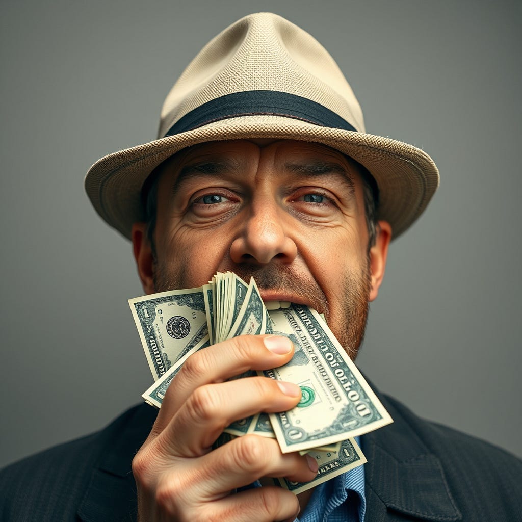 Putting My Money Where My Mouth Is by John Hansen PAL the