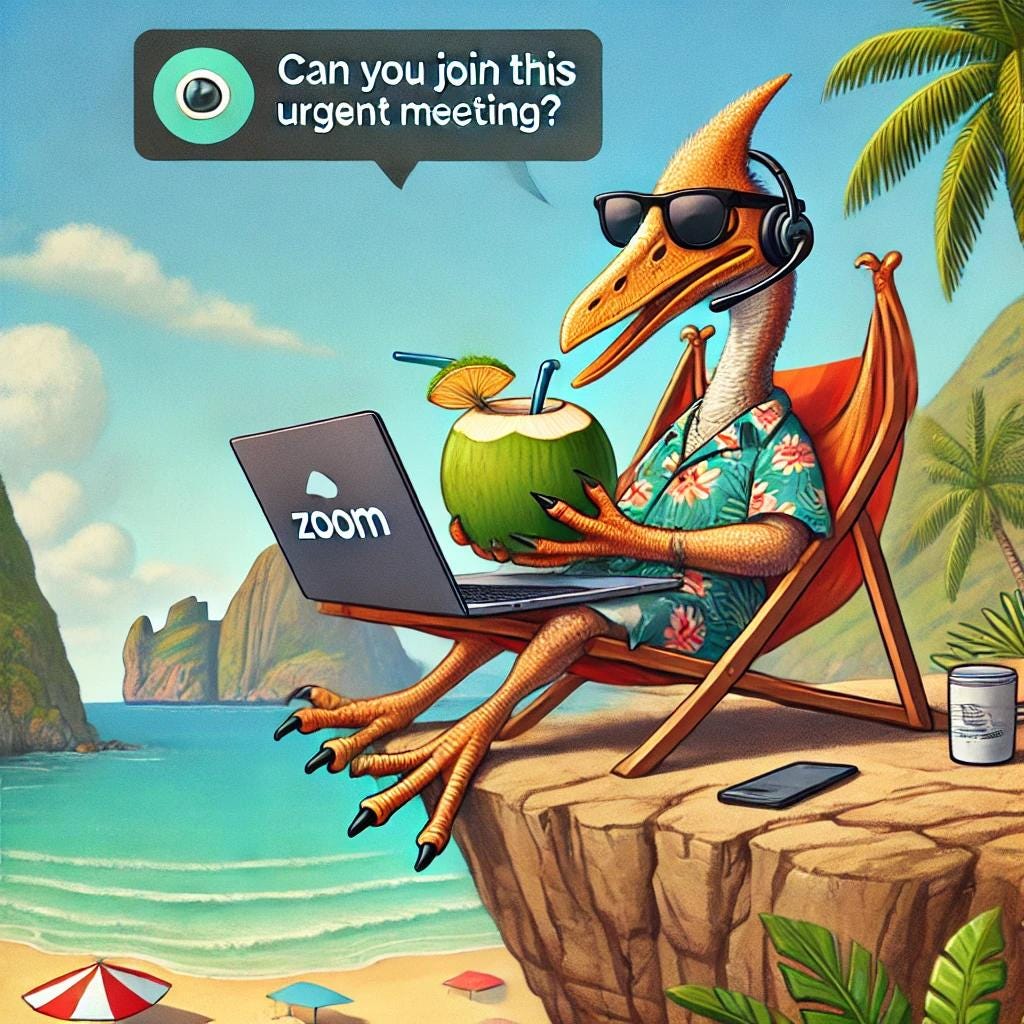 Why Dinosaurs Would Be Terrible at Remote Work | by Petra Ivanigova ...