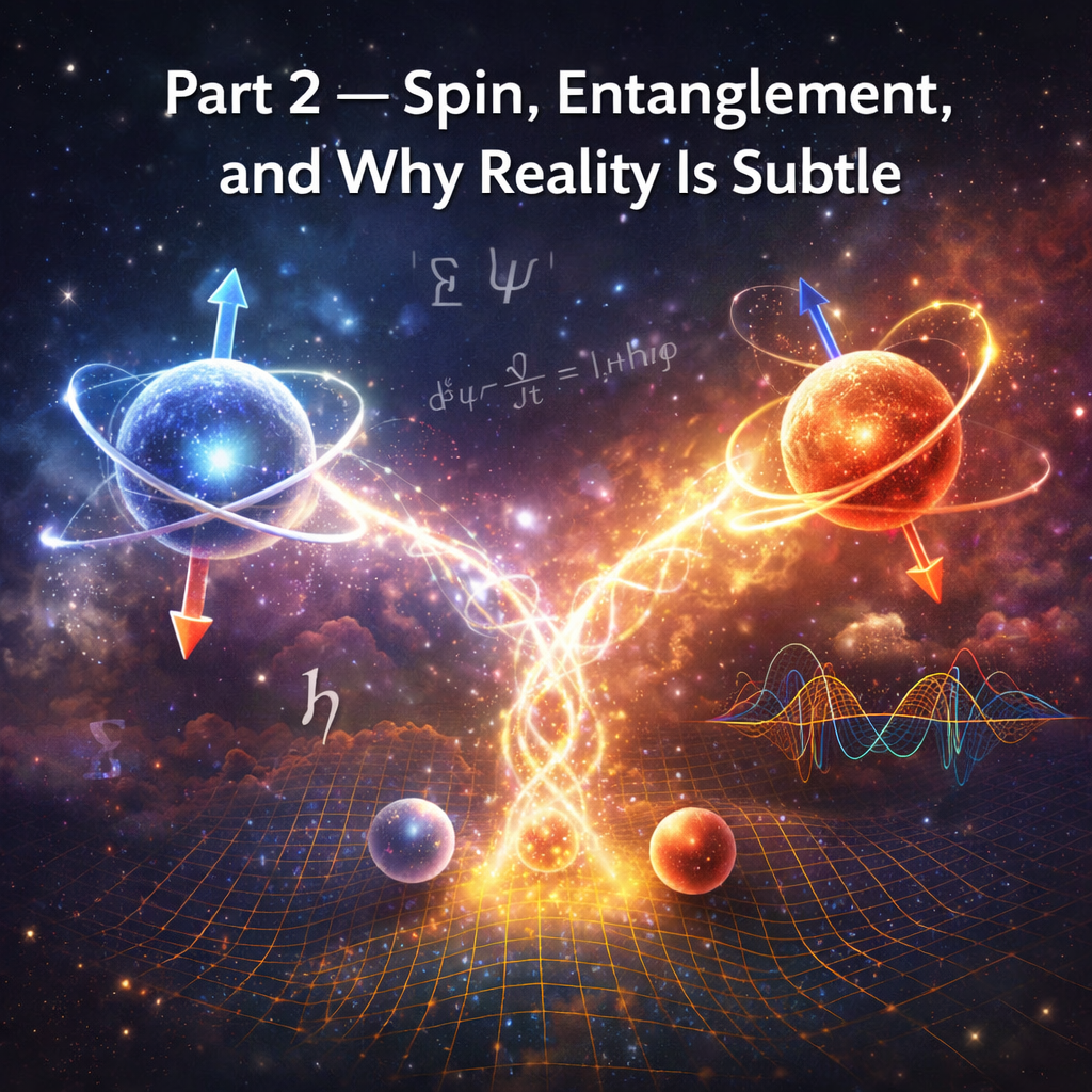 Quantum Reality Basics Explained — From Everyday Intuition to the Foundations of Nature (Part 2)