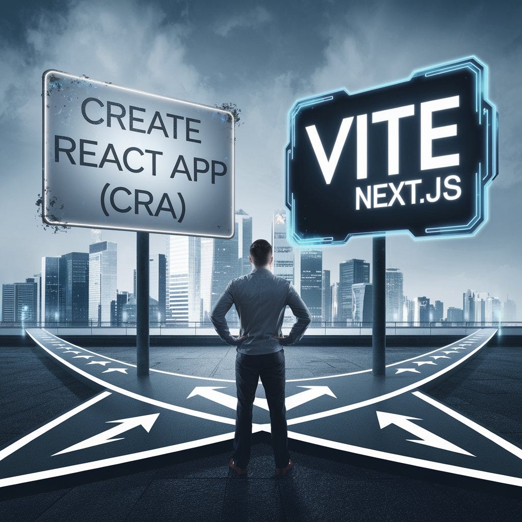 Create React App is Retired: What’s Next for React Developers? | by ...