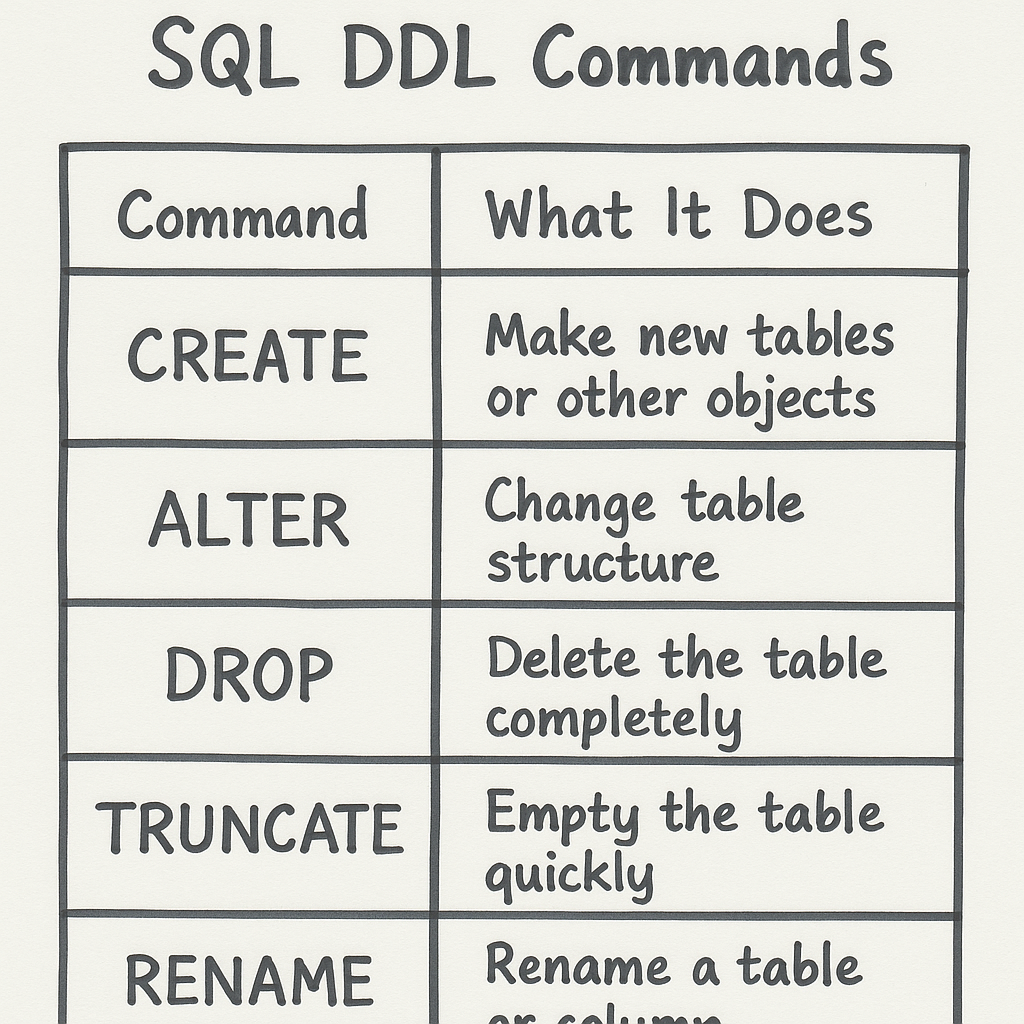 From CREATE to DROP: Everything You Need to Know About SQL DDL | by ...