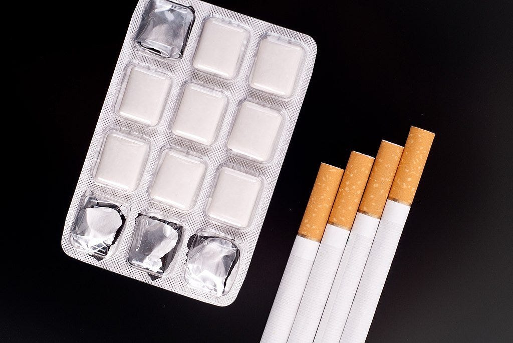 Quit Smoking: Black Lips, Triggers, and Nicotine Gum