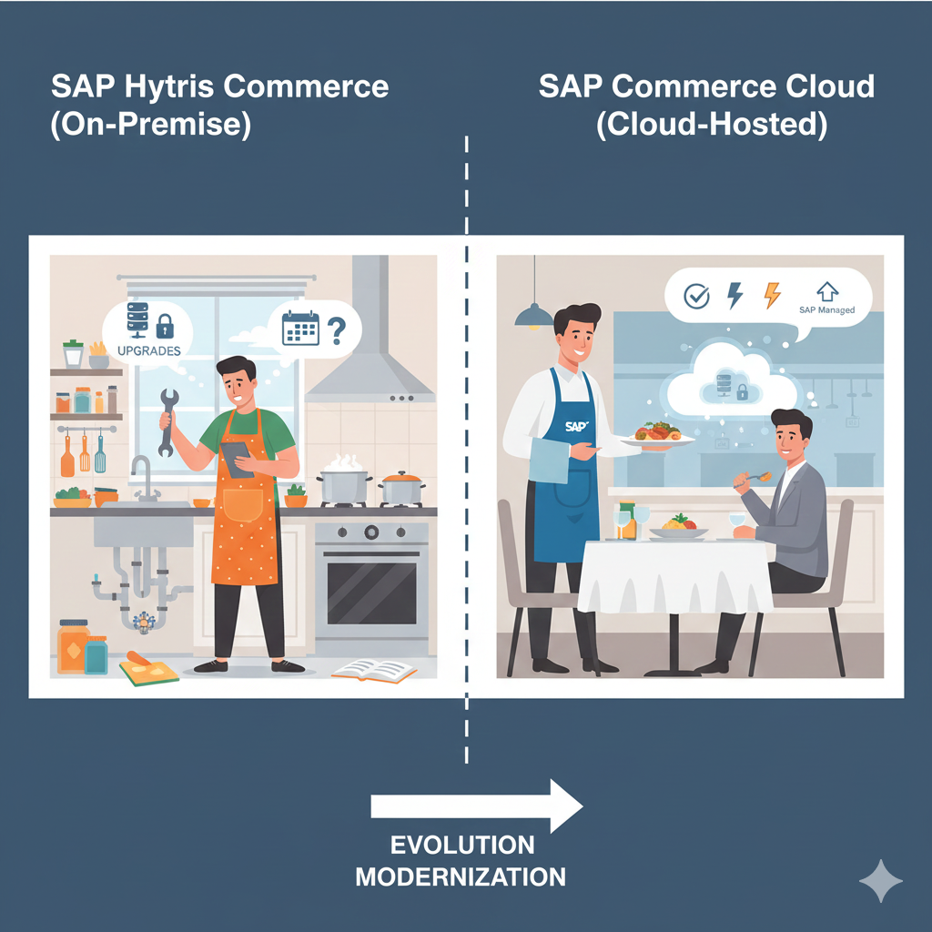 What’s the Difference Between SAP Hybris Commerce and SAP Commerce Cloud? (Quick & Simple Guide)
