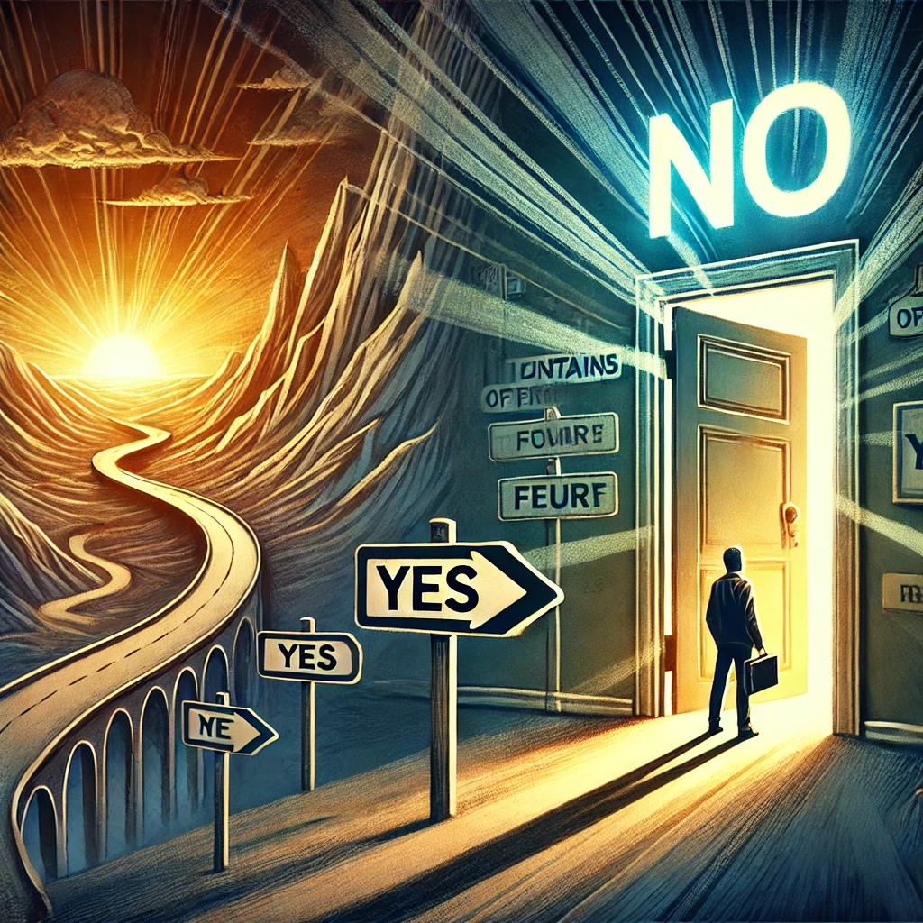 The “no” you’re afraid of could lead to the “yes” that changes your
