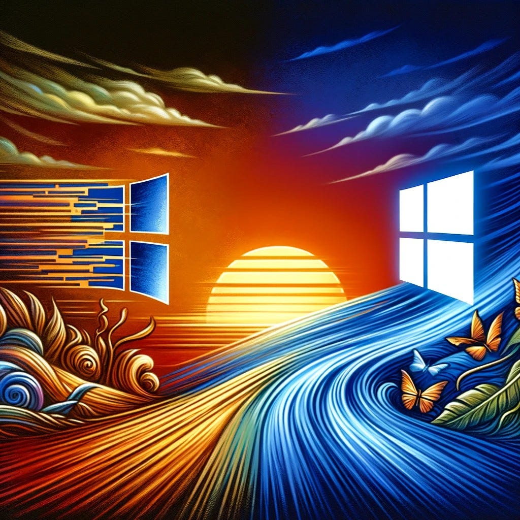 Windows 10’s Final Bow and the Dawn of Windows 12  by W3BUK  Dec, 2023  Medium
