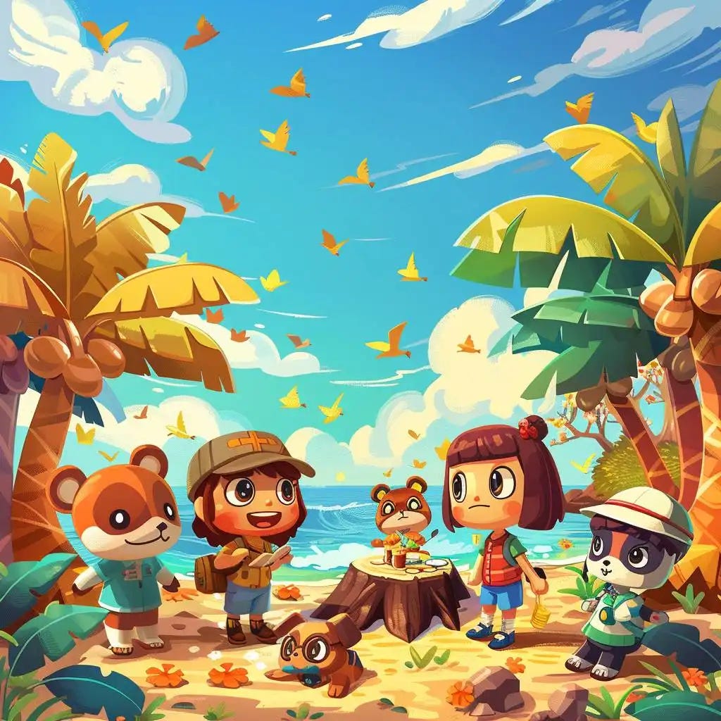 Animal Crossing coloring pages by Aug, 2024 Medium