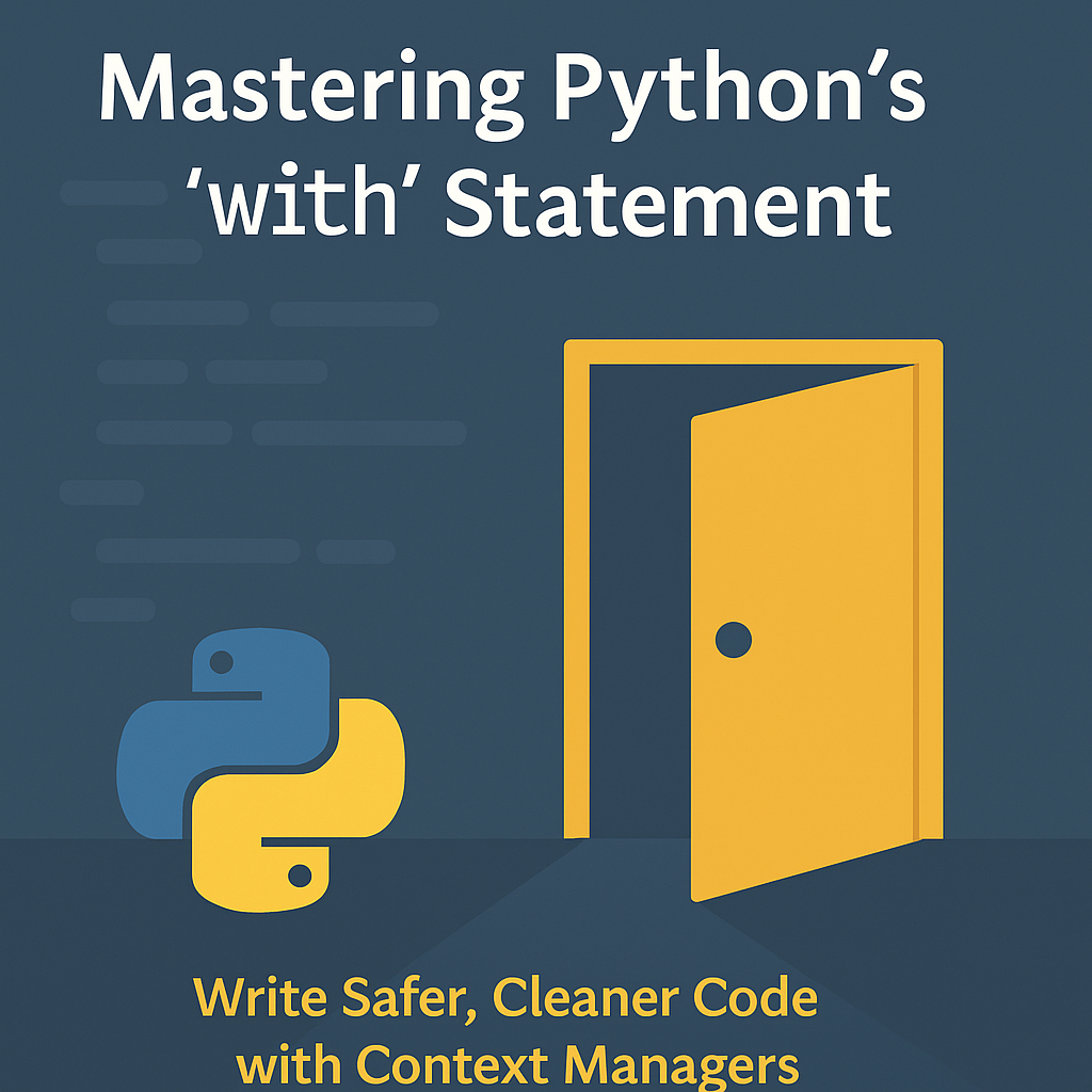 🧠 Understanding Python’s Context Managers: Writing Cleaner and Safer ...