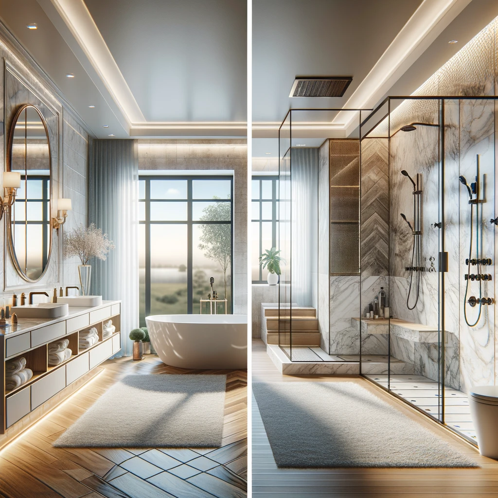 Picture Idea: Creating A Luxurious Oasis High End Bathroom Renovations With Five