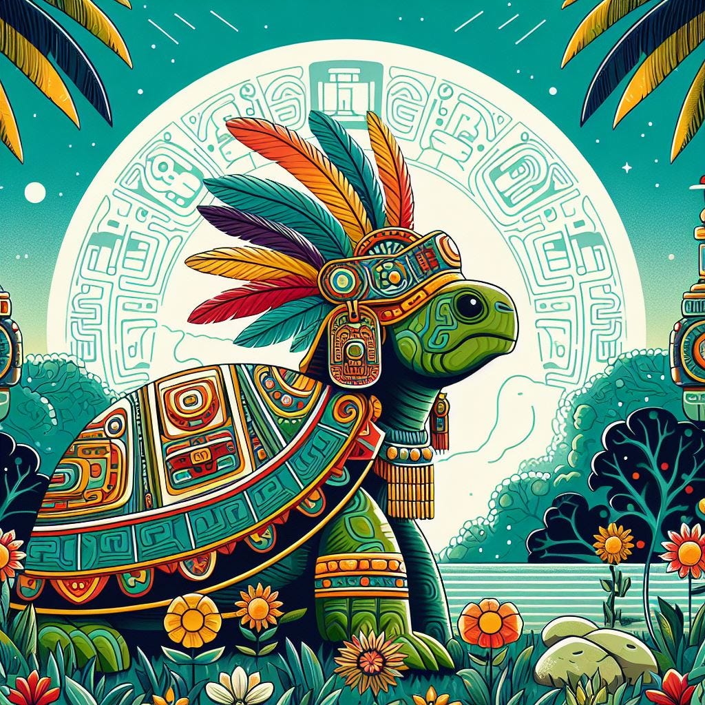 Kayab Mayan Zodiac. Kayab is associated with the turtle… | by Hermes  Astrology | Medium