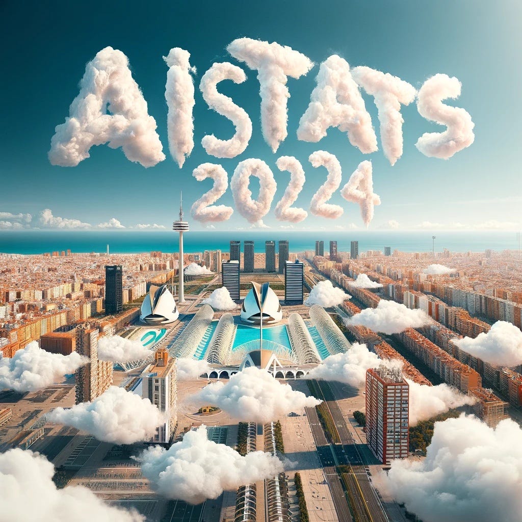 Notes from AISTATS 2024. The 27th International Conference on… by Hugo Richard Criteo Tech Blog