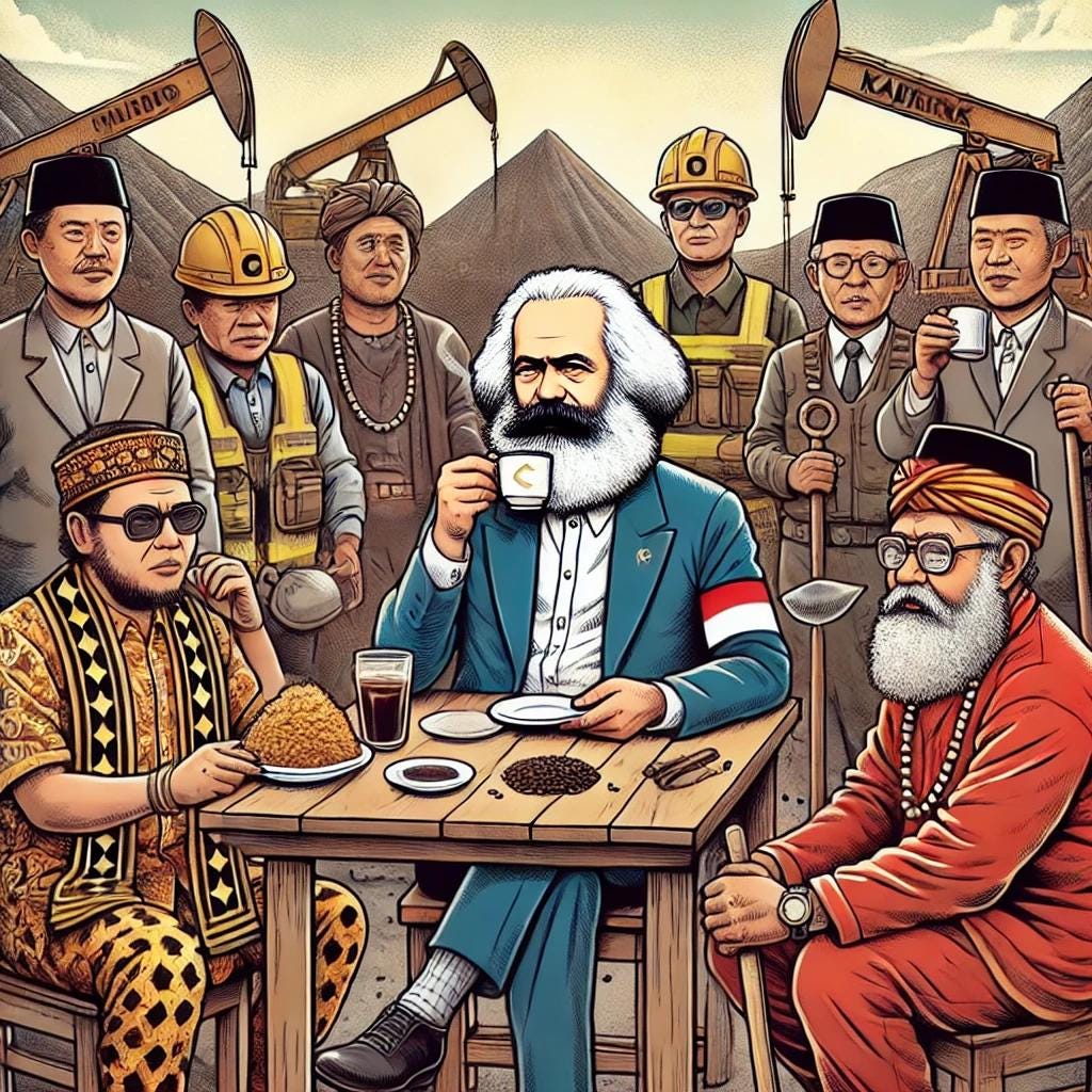 Karl Marx, PBNU, dan Muhammadiyah: Ketika Agama Berdansa di Panggung Kapitalisme
