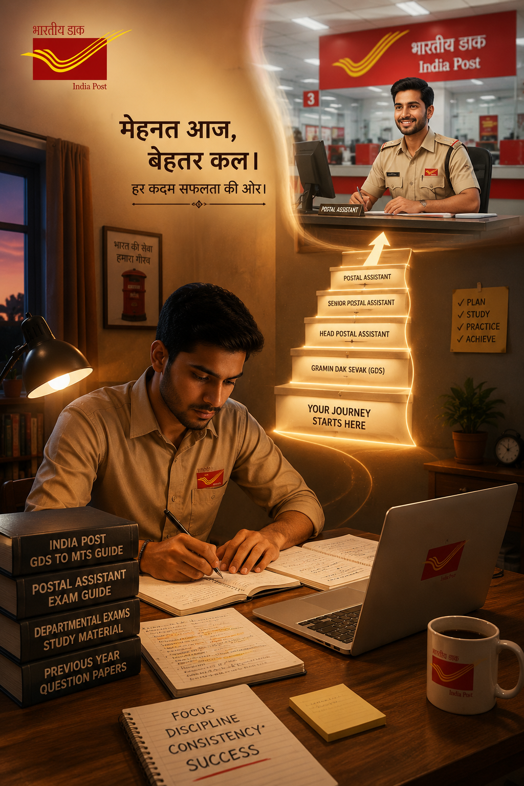 GDS to MTS, Postman, or Postal Assistant — Eligibility, Syllabus & Preparation Strategy