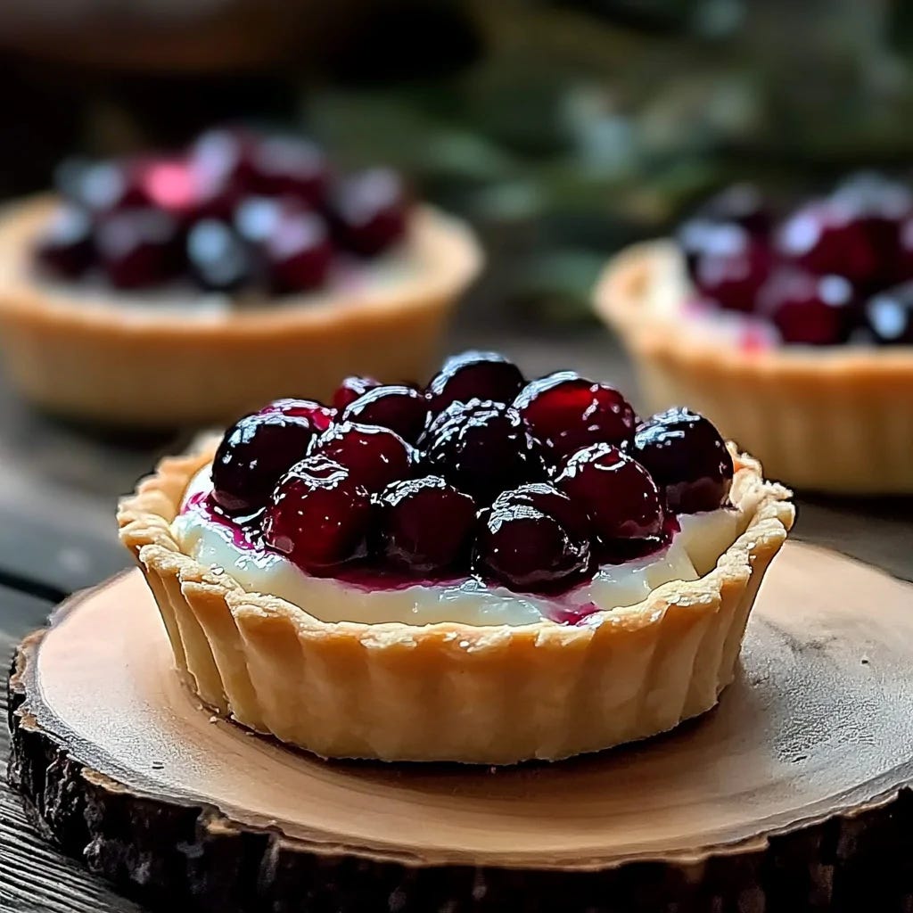 Mini Brie Cranberry Tartlets