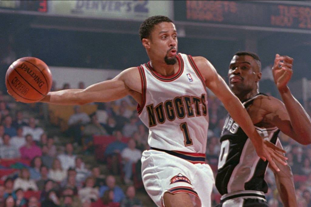 90s Mahmoud Abdul-Raef Denver Nuggets Champion Jersey
