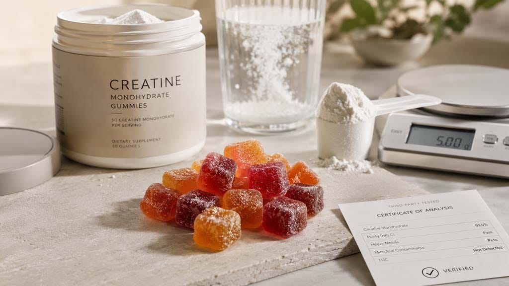 Creatine Gummies Have a Hidden Dose Problem