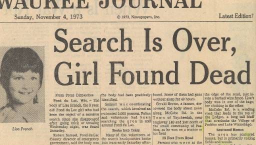 The Horrific 1973 Halloween Night Assault and Murder of 9-Year-Old Lisa Ann  French | by Tim Reynolds | Tales From the Underworld | Medium