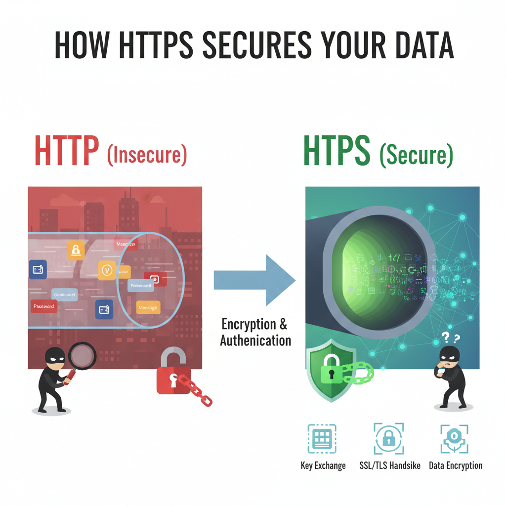 🔒 How HTTPS Really Works — The Secret Behind the Lock Icon | by Jay ...