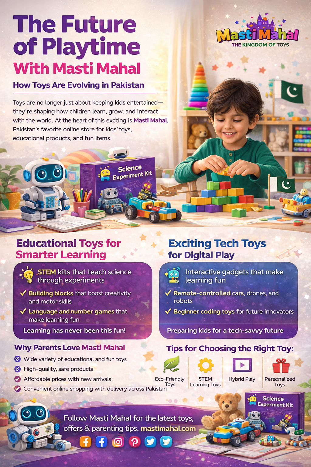 The Future of Playtime With Masti Mahal: How Toys Are Evolving in Pakistan
