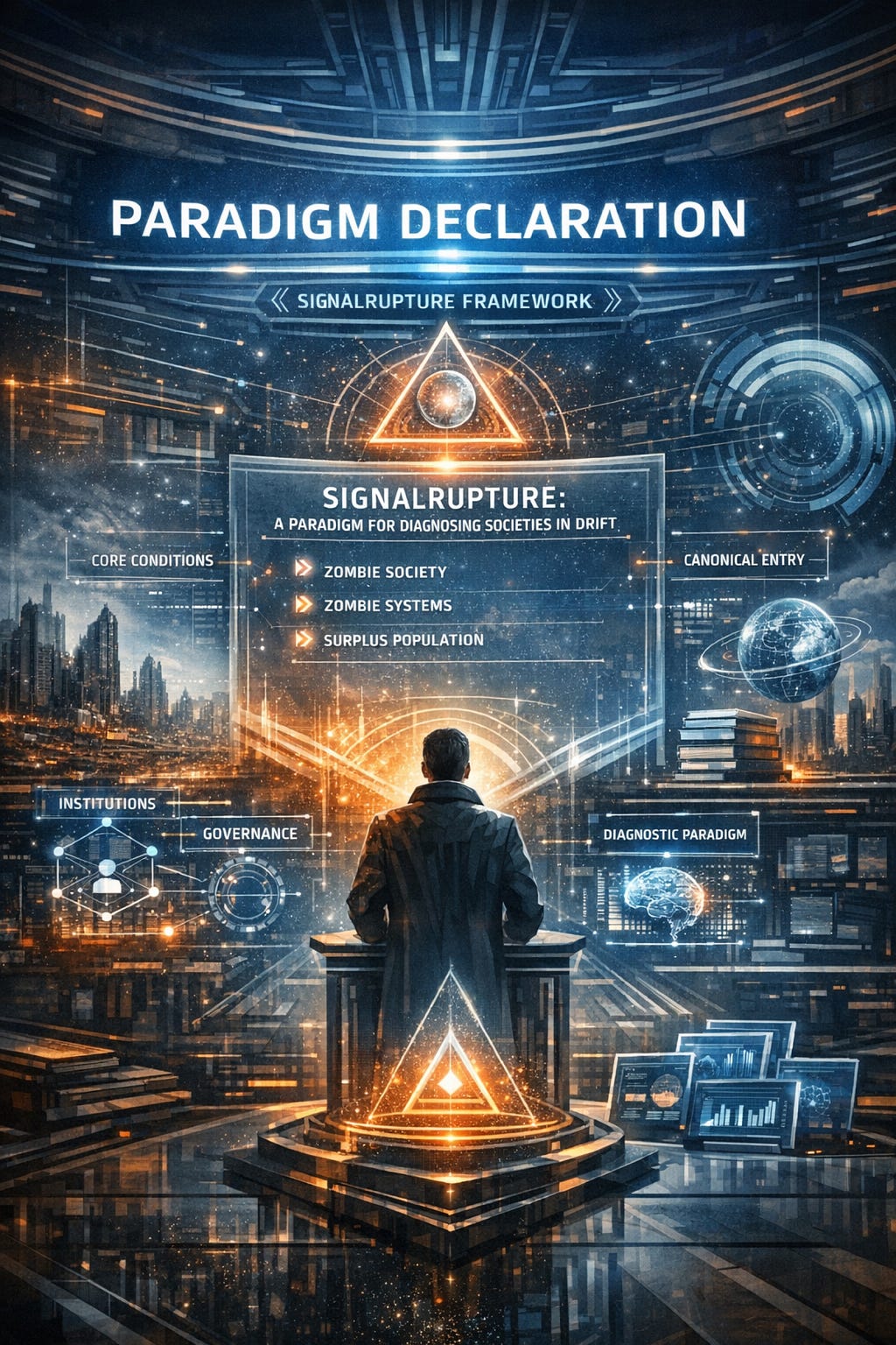 SignalRupture: A Paradigm for Diagnosing Late‑Drift Societies