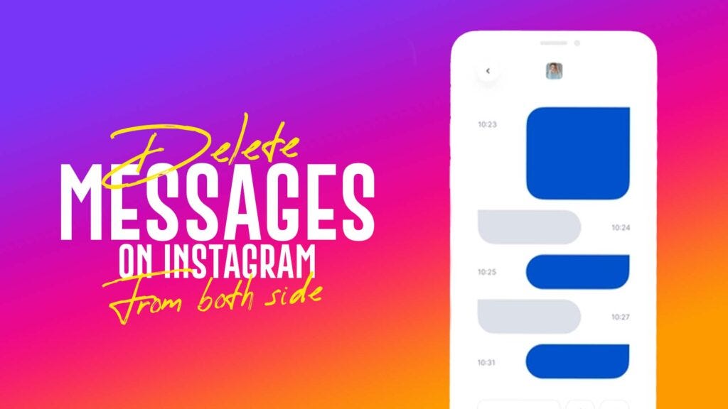 How To Delete Messages On Instagram From Both Sides
