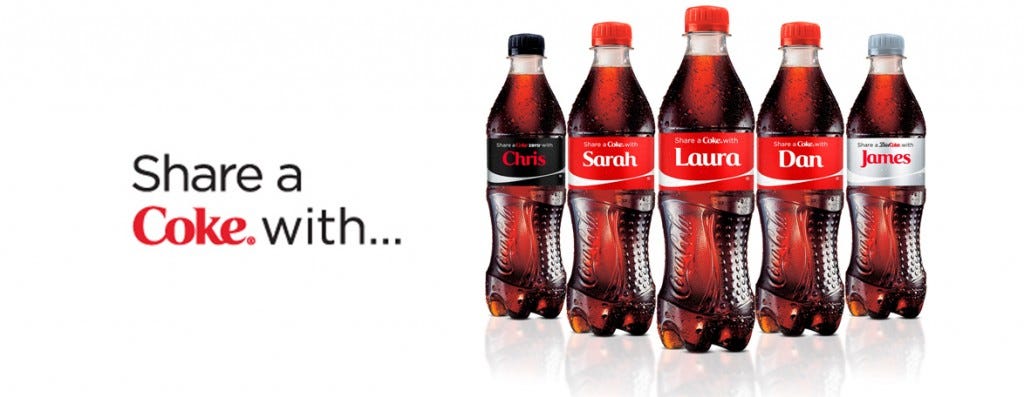 Coca-Cola's 'Share a Coke' Campaign