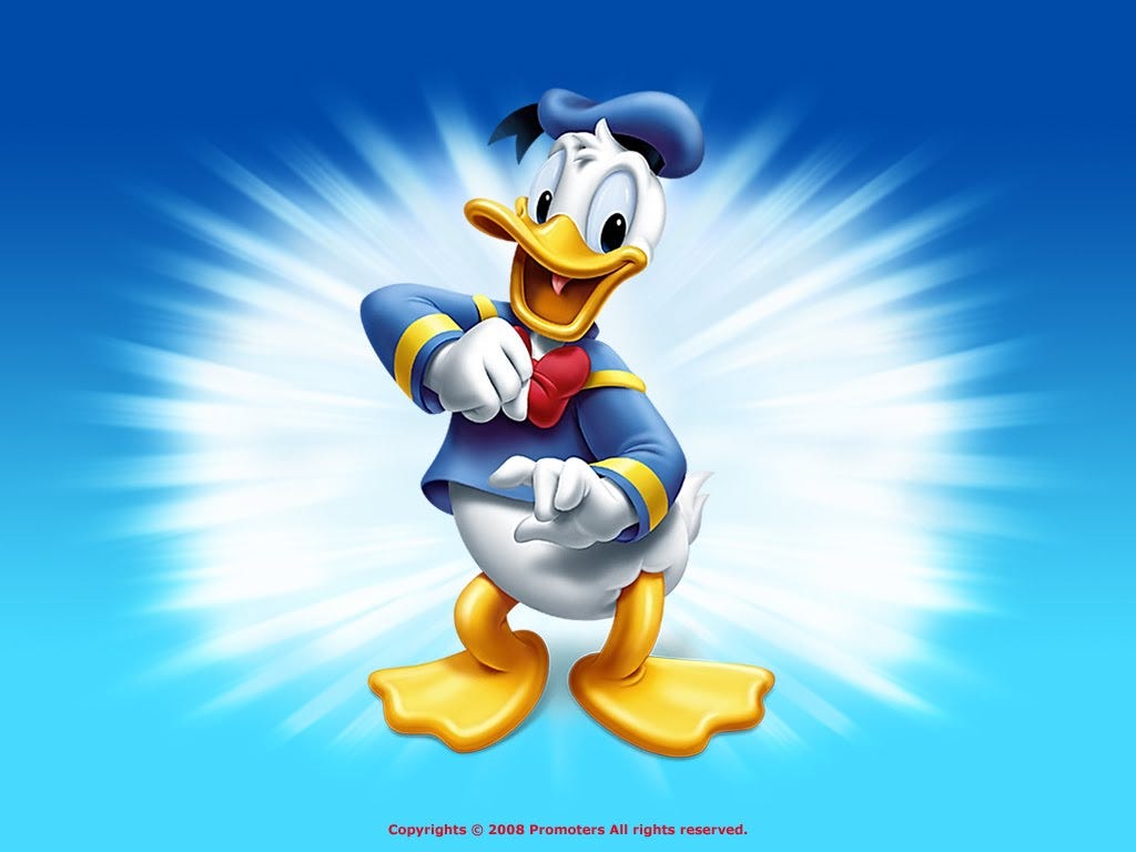 Pato Donald (Donald Duck en el original inglés) es un personaje de Disney,  caracterizado como un…, by Mario Andrés Delgado