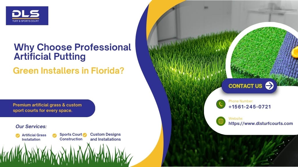 🌿 Why Choose Professional Artificial Putting Green Installers in Florida? 🏌️‍♂️