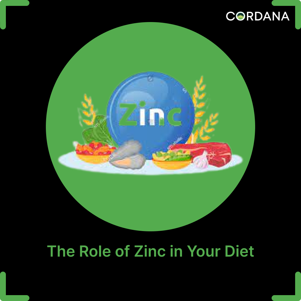 The Role of Zinc in Your Diet. Zinc is an essential mineral that is