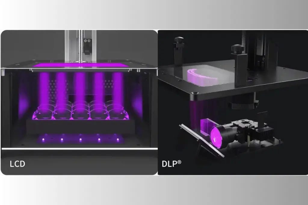 LCD and DLP 3D Printers Uncovering the Advantages and Drawbacks