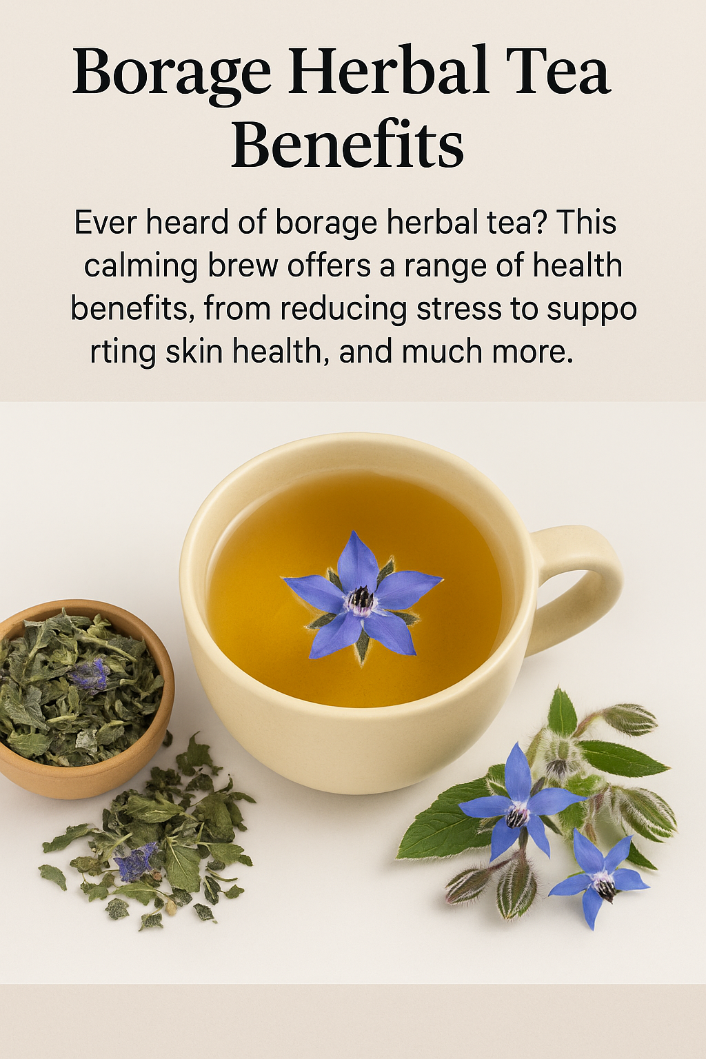 Borage Herbal Tea Benefits