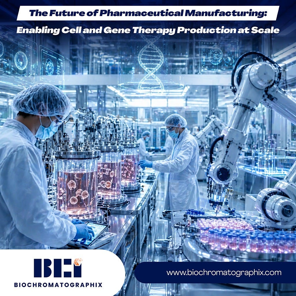 The Future of Pharmaceutical Manufacturing: Enabling Cell and Gene Therapy Production at Scale -BCI