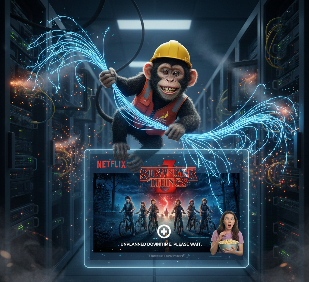 Chaos Monkey: The Crazy Netflix Tool That Keeps Your Binge Safe