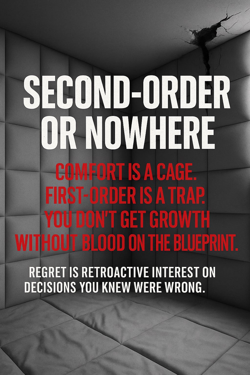Second-Order or Nowhere