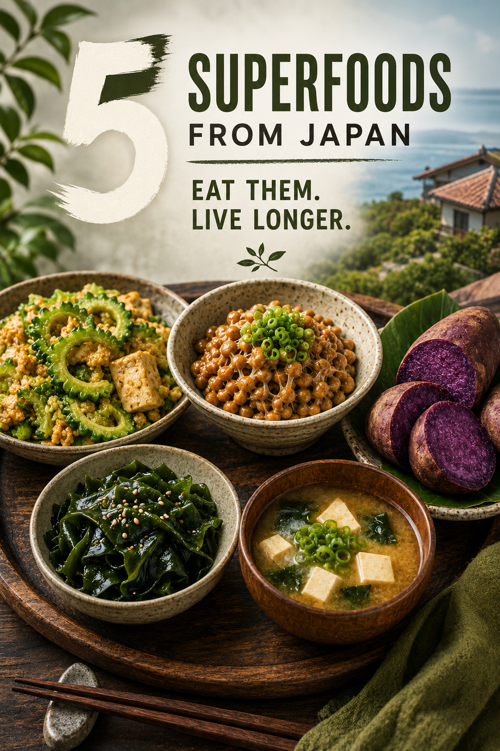 5 Superfoods - The Longest-Living People of Japan Eat These Every Week.