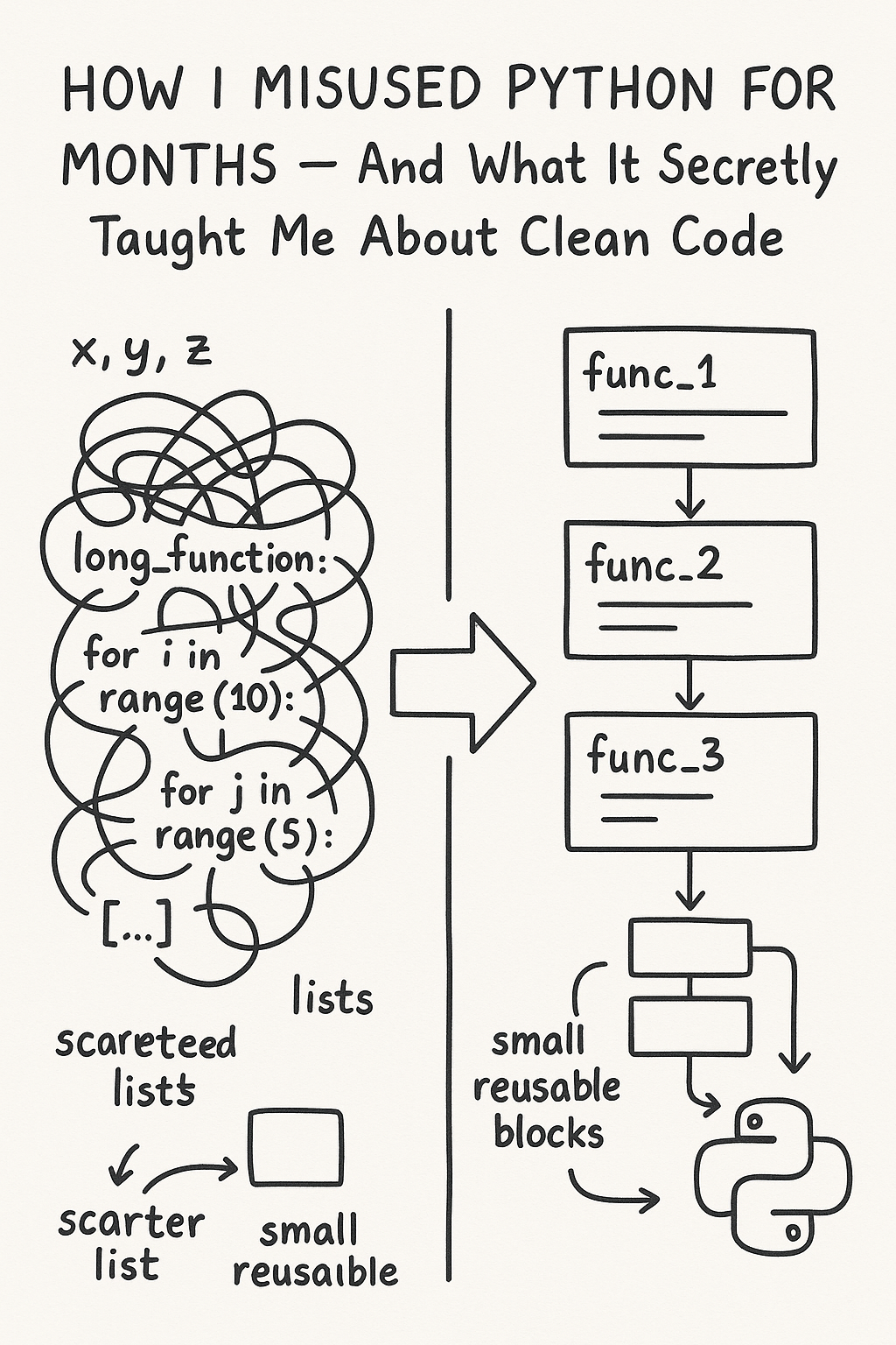 How I Misused Python for Months — And What It Secretly Taught Me About ...